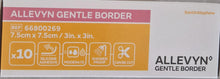 Carica l'immagine nel visualizzatore di Gallery, Allevyn, Gentle Border 66800269 - 10 cerotti adesivi in schiuma, 7,5 x 7,5 cm