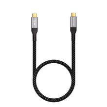 Carica l'immagine nel visualizzatore di Gallery, Cavo USB Type-C 60cm Ricarica Rapida, USB 3.2 Gen2 20Gbps Cavo Compatibile con Thunderbolt 4/3, 100W 20V/5A, Trasmission