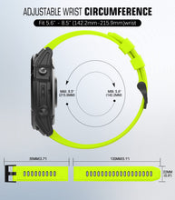 Carica l'immagine nel visualizzatore di Gallery, MoKo Cinturino Silicone QuickFit 22mm compatibile con Garmin