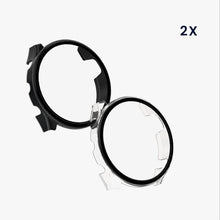 Carica l'immagine nel visualizzatore di Gallery, kwmobile 2x Custodia Rigida Smartwatch Compatibile con Garmin Forerunner 165 / Forerunner 165 Music Cover - Case Vetro T