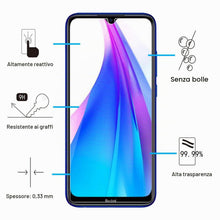 Carica l'immagine nel visualizzatore di Gallery, NEW'C Pellicola Vetro per Xiaomi Redmi Note 8T, in Vetro Temperato