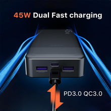 Carica l'immagine nel visualizzatore di Gallery, JUOVI 45W Power Bank 20000mAh Caricatore Portatile