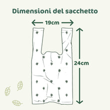 Carica l'immagine nel visualizzatore di Gallery, Eco by Naty Sacchetti ecologici usa e getta - Sacchetti per pannolini per bambini, 100% compostabili e biodegradabili (c