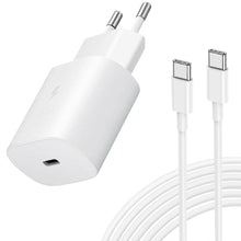 Carica l'immagine nel visualizzatore di Gallery, 25W Caricatore USB C Rapido Caricabatterie per Samsung Galaxy S26 S25 S24 S23 S22 S21 Plus/FE/Ultra,S20,A57 A56 A55 A54 