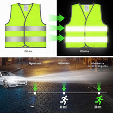 Carica l'immagine nel visualizzatore di Gallery, 2 Pezzi Giubbotto di Sicurezza per Bambini, Gilet Alta visibilità Bambini, Giubbotto Catarifrangente Bambino per Corsa, 