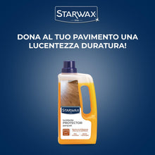 Carica l'immagine nel visualizzatore di Gallery, STARWAX Manutenzione lucida per parquet e laminato 1L
