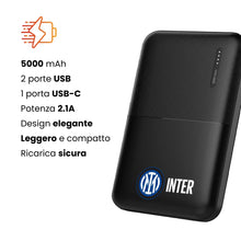 Carica l'immagine nel visualizzatore di Gallery, Inter Power Bank 5000mAh, Sottile &amp; Compatto Caricabatterie Portatile Carica Rapida Batteria Esterna Powerbank per iPhon