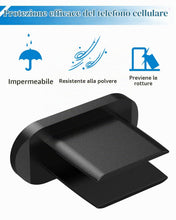 Carica l'immagine nel visualizzatore di Gallery, 8 tappi antipolvere USB C 4 alluminio + 4 cover antipolvere in silicone tipo C compatibile con Samsung Galaxy S23 Ultra 