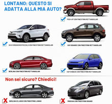 Carica l'immagine nel visualizzatore di Gallery, DIZA100 Tendine Parasole Auto Bambini, 2 Pezzi Tende Oscuranti Vetri Auto per Finestrini Laterali, Protezione UV da Rete