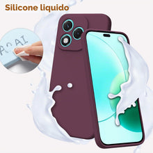 Carica l'immagine nel visualizzatore di Gallery, Oududianzi - Cover Compatibile con Honor 400 Lite 5G [Cover in Silicone Liquido] [Interno in Microfibra] Gomma Gel di Si