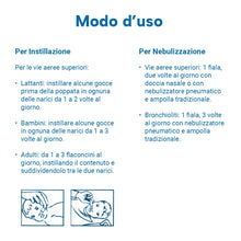 Carica l'immagine nel visualizzatore di Gallery, Iper Clenny Soluzione Ipertonica - Adulti e Bambini - Per Nebulizzazione o Instillazione - Azione Decongestionante e Flu