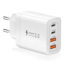 Carica l'immagine nel visualizzatore di Gallery, YISH Caricatore USB C Caricabatterie Rapido 32W Multiplo Alimentatore Presa