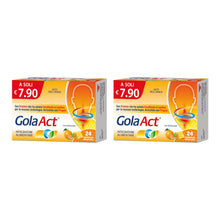Carica l'immagine nel visualizzatore di Gallery, Gola Act Miele e Arancia, Integratore alimentare, Bipack da 48 Compresse
