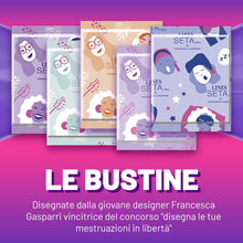 Carica l'immagine nel visualizzatore di Gallery, Assorbenti LINES SETA ULTRA GIORNO con ali x16 per ciclo mestruale