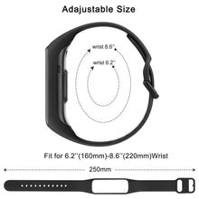 Carica l'immagine nel visualizzatore di Gallery, 【3 Pezzi】 Cinturino Per Samsung Galaxy Fit 2 SM-R220, Cinturini Traspirante Braccialetto di Ricambio per Samsung Galaxy 