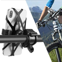 Carica l'immagine nel visualizzatore di Gallery, Kinizuxi Supporto per Telefono Moto e Bici 6pcs, Cinturini in Silicone di Ricambio, Fasce di Sicurezza in Gomma per Bici