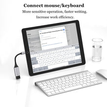 Carica l'immagine nel visualizzatore di Gallery, Adattatore Lightning a USB per iPhone [Apple MFi Certificato], OTG per iPad Supporta Disco, Lettore di Schede, Mouse, Ta
