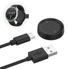 Carica l'immagine nel visualizzatore di Gallery, Caricatore USB C Compatibile con Amazfit Active 2/Amazfit Bip 6