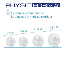 Carica l'immagine nel visualizzatore di Gallery, Chicco Physioforma Ciuccio in Silicone 16-36 Mesi, Gommotto Morbido e Delicato, Supporta la Respirazione Fisiologica off
