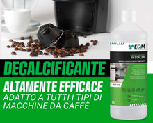 Carica l'immagine nel visualizzatore di Gallery, EQM - ECO-212 - Decalcificante Macchina Caffè 1L - Anticalcare Universale