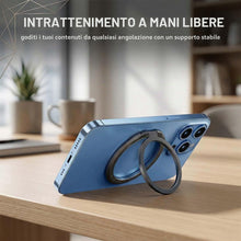 Carica l'immagine nel visualizzatore di Gallery, 1 Pezzo Supporto ad Anello Magnetico per Cellulare, Universale Cellulare Anello Rotazione 360° Gradi Smartphone Ring per