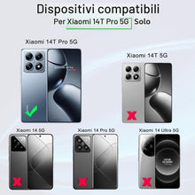 Carica l'immagine nel visualizzatore di Gallery, Ibywind 2 Pezzi Vetro Temperato per Xiaomi 14T Pro 5G 6,67",con 1 Pezzo Pellicola Fotocamera,Pellicola posteriore da 1 p