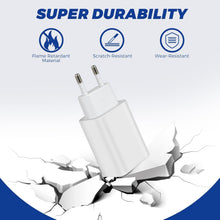 Carica l'immagine nel visualizzatore di Gallery, 4 Pezzi 5W Caricatore Presa USB, 5V/1A Alimentatore Caricabatterie USB Spina Charger Prese Spinotto Compatibile con iPho