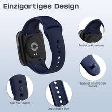 Carica l'immagine nel visualizzatore di Gallery, 3 Pezzi Cinturini Sportivi per Redmi Watch 3 Active, Braccialetto in Silicone Colorato Compatibili con Redmi Watch 3 Act