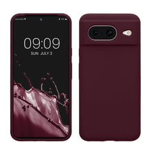 Carica l'immagine nel visualizzatore di Gallery, kwmobile Cover per Google Pixel 8 Custodia - Back Case per Smartphone in Silicone TPU - Protezione Gommata - viola borde