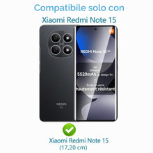 Carica l'immagine nel visualizzatore di Gallery, Anoowkoa 2+2 Pezzi Vetro Temperato per Xiaomi Redmi Note 15 5G + Fotocamera Pellicola Protettiva,Protezione Schermo Anti