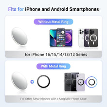 Carica l'immagine nel visualizzatore di Gallery, Specchio magnetico convesso per selfie da 2,2 pollici per Magsafe