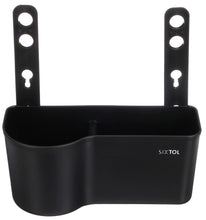 Carica l'immagine nel visualizzatore di Gallery, SIXTOL CAR STORAGE 1 | Poggiatesta Organizzatore multifunzione con portabicchieri | Scatola in tessuto | Accessori da vi