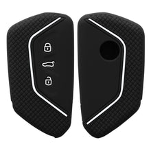 Carica l'immagine nel visualizzatore di Gallery, kwmobile Custodia Coprichiave Compatibile con VW Golf 8 con 3 tasti Cover - Copri Telecomando Chiave Auto - Copri Chiavi