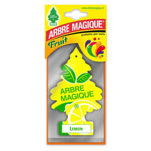Carica l'immagine nel visualizzatore di Gallery, Arbre Magique Mono, Profumatore Auto, Fragranza Limone, Profumazione Fresca e Fruttata, Durata fino a 7 Settimane, Made 