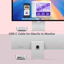 Carica l'immagine nel visualizzatore di Gallery, Ubluker Cavo USB C a USB C 40Gbps 1M, 240W 100W 60W USB4 24PIN per Thunderbolt 4 Emarker 48V 5A PD 3.1 Video Audio Sinc 