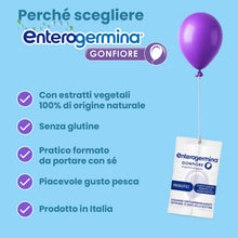 Carica l'immagine nel visualizzatore di Gallery, Enterogermina Gonfiore Fermenti Lattici Probiotici e Prebiotici, 20 Bustine