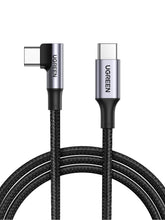 Carica l'immagine nel visualizzatore di Gallery, UGREEN Cavo USB C 100W 20V/5A 90 Gradi Ricarica Rapida (3M)