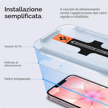 Carica l'immagine nel visualizzatore di Gallery, Spigen EZ Fit Vetro Temperato [2 Pezzi] per iPhone 17e, iPhone 16e