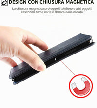 Carica l'immagine nel visualizzatore di Gallery, Cover Pelle per Xiaomi Redmi 10C, Portafoglio PU Pelle Slot Schede, Custodia Cavalletto Stile Libro Chiusura Magnetica, 