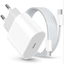 Carica l'immagine nel visualizzatore di Gallery, Caricatore USB C, Cavi USB-C a USB-C da 2M, Caricabatterie Rapido Batterie di Per iPhone 17/16/15/Plus/Air/Pro/Max, Per 