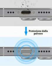 Carica l'immagine nel visualizzatore di Gallery, Copertura antipolvere USB C per iPhone 17/17 Pro, set da 4 tappi protettivi in alluminio + 4 in silicone con scatola di 