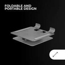 Carica l'immagine nel visualizzatore di Gallery, Mars Gaming MA-RST, Supporto per Tablet e Convertibile 2in1 fino a 13", Girevole a 360° + Regolabile in Altezza e Angolo