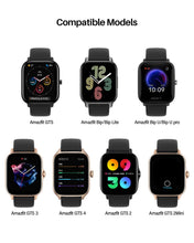 Carica l'immagine nel visualizzatore di Gallery, Cinturino Silicone Compatibile con Cinturino Amazfit GTS per Donna e Uomo