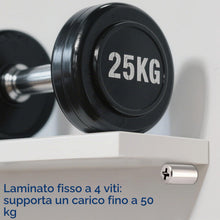Carica l'immagine nel visualizzatore di Gallery, 30 Supporti Ripiani Con Gomma Protettiva Per Armadio Libreria Mobili