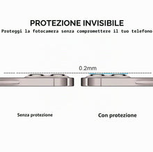 Carica l'immagine nel visualizzatore di Gallery, Protezione Fotocamera per iPhone 11 [2 Pezzi] Pellicola Vetrino Telecamera Posteriore Lente Camera
