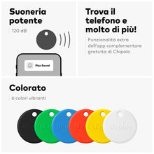 Carica l'immagine nel visualizzatore di Gallery, Chipolo POP Tracker - Un tracker Bluetooth sonoro, colorato