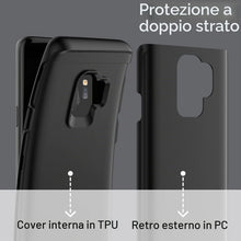 Carica l'immagine nel visualizzatore di Gallery, JETech Cover Impieghi Gravosi per Samsung Galaxy S9, Nero