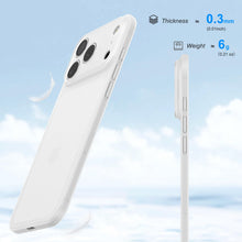 Carica l'immagine nel visualizzatore di Gallery, memumi 0.3mm Custodia Ultra Sottile per iPhone 17 Pro Max, Morbida al tatto, Cover Posteriore Morbida e Leggera, Design 