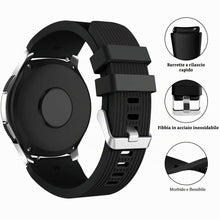 Carica l'immagine nel visualizzatore di Gallery, Dirrelo Cinturino Compatibile con Samsung Galaxy Watch 3 45mm/Galaxy Watch 46mm/Huawei GT 2 46mm, 22mm Sportivi Cinturin