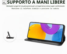 Carica l'immagine nel visualizzatore di Gallery, Cover Pelle per Xiaomi Redmi 9C NFC/Redmi 9C, Portafoglio PU Pelle Slot Schede, Custodia Cavalletto Stile Libro Chiusura